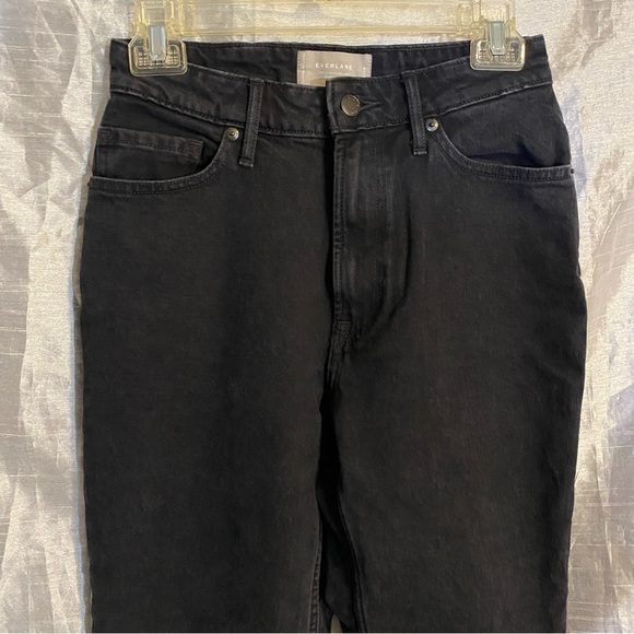 Everlane Curvy Cheeky Jean SZ 26 Crop, GUC, High waisted, slight stretch - Picture 7 of 13
